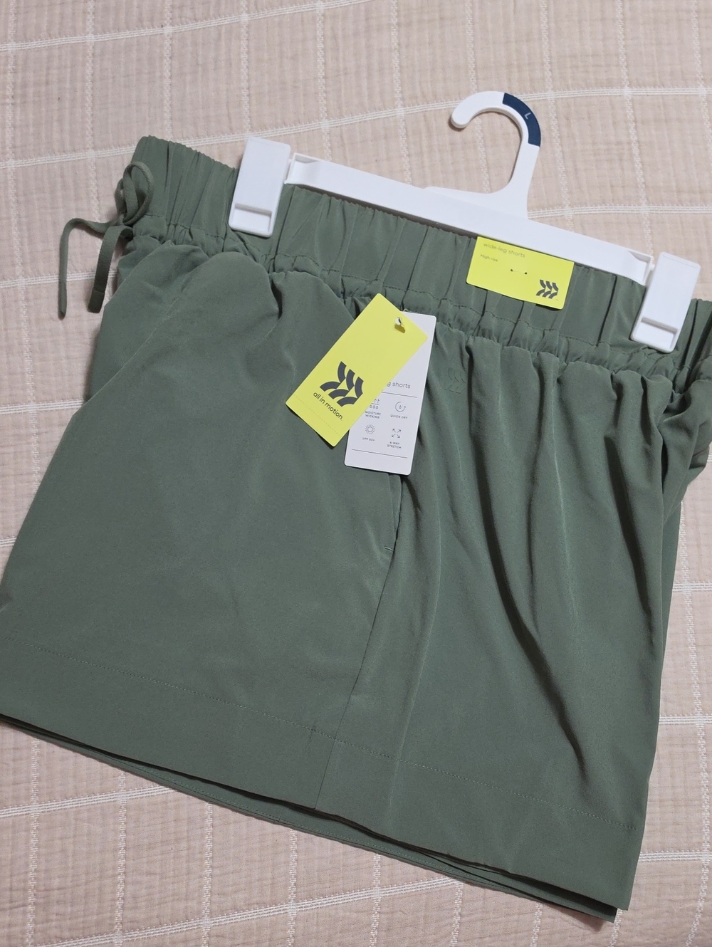 all in motion Olive Wide-Leg Shorts